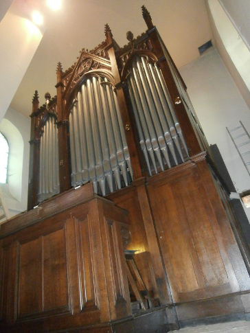 L'orgue romantique de St Etienne de Bayonne, signé Joseph Merklin