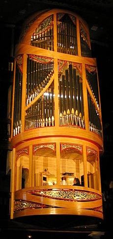L'orgue d'Urrugne, oeuvre de Jean Daldosso, 2009